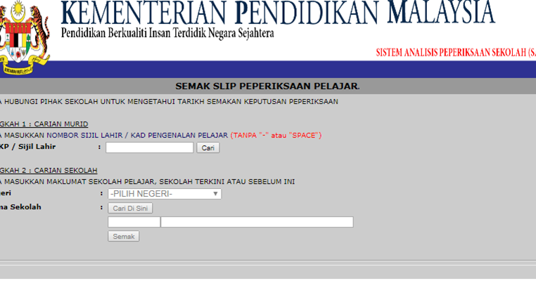 Digit No Surat Beranak