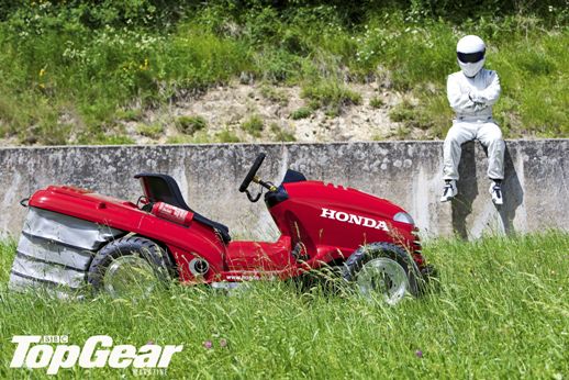 The Stig's 130mph lawnmower - Top Gear Magazine