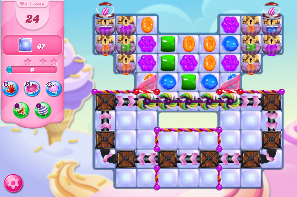 Candy Crush Saga level 6043