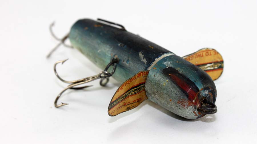 Chance's Folk Art Fishing Lure Research Blog: Tin Propeller Folk Art Fishing  Lure