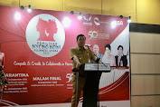 Didampingi Ketua NNS, Wagub Buka Ajang Kompetisi Nyong Noni Sulut 2023