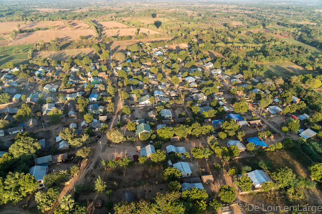 Plaine de Bagan en ballon - Myanmar - Birmanie