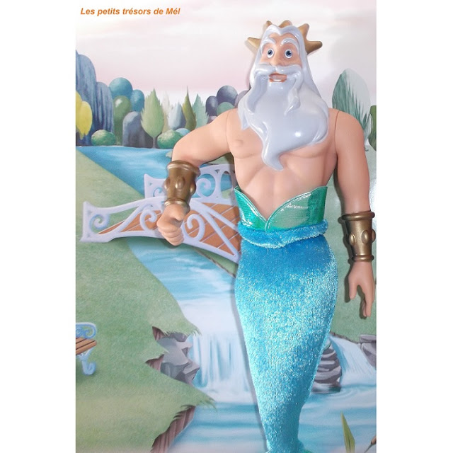 Poupée Disney Ariel la petite sirène : Roi Triton.
