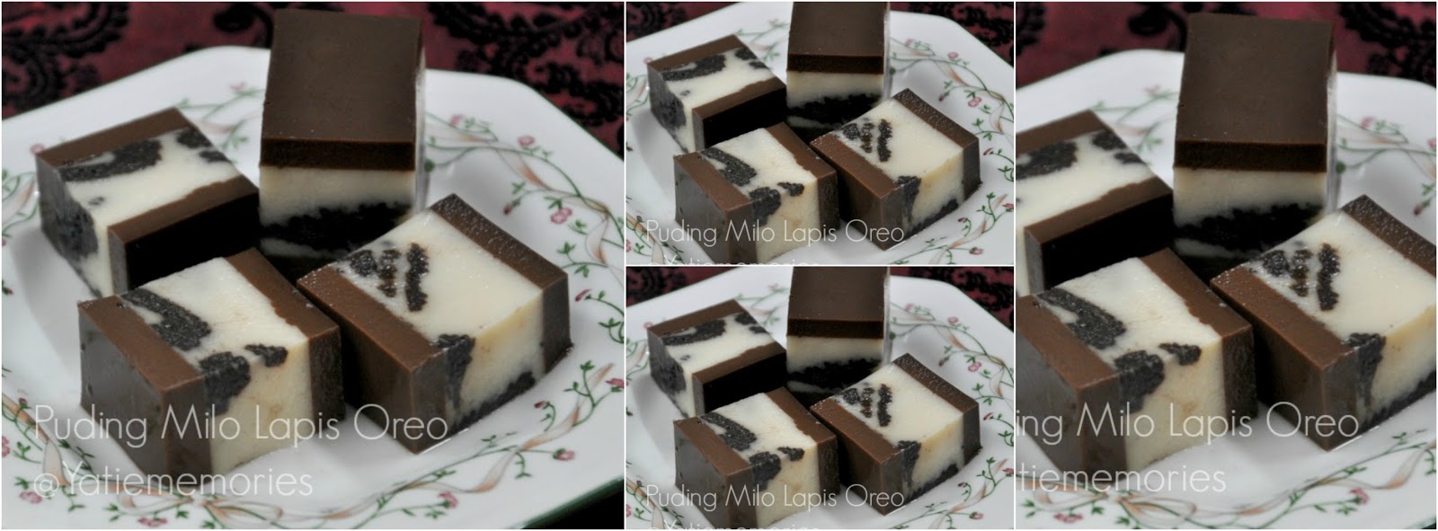 Resepi Puding Milo Lapis Oreo by Yatie