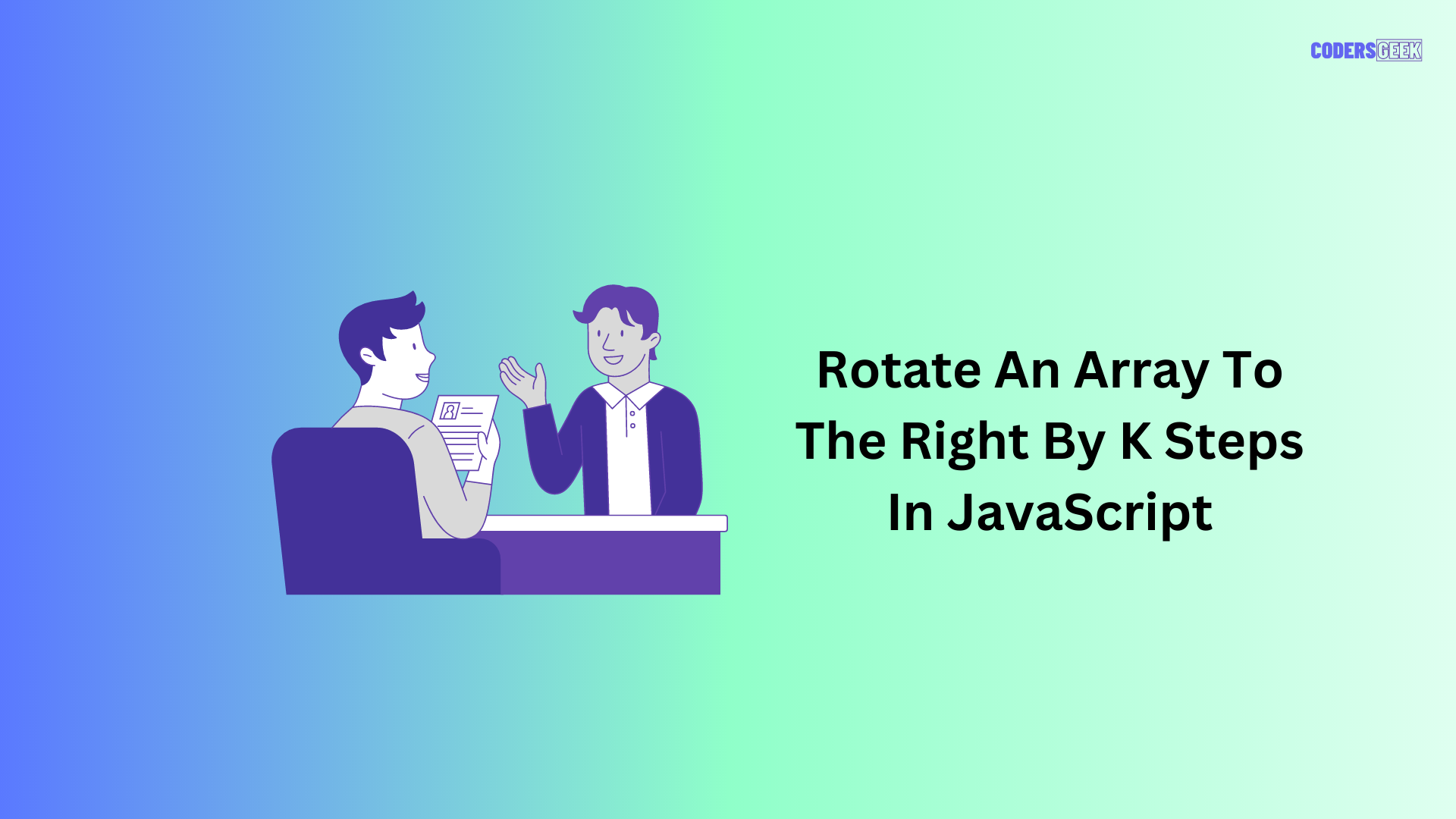 Rotate An Array To The Right By K Steps In JavaScript