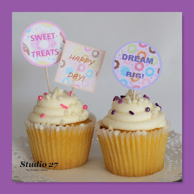 Cupcake Toppers Available on Etsy