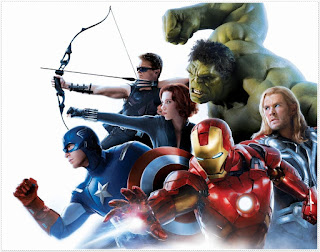 Avengers: Free Printable Cards or Invitations.