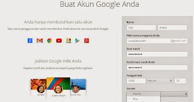 Cara Membuat Email Gmail Google Bahasa Indonesia Gratis dan Mudah