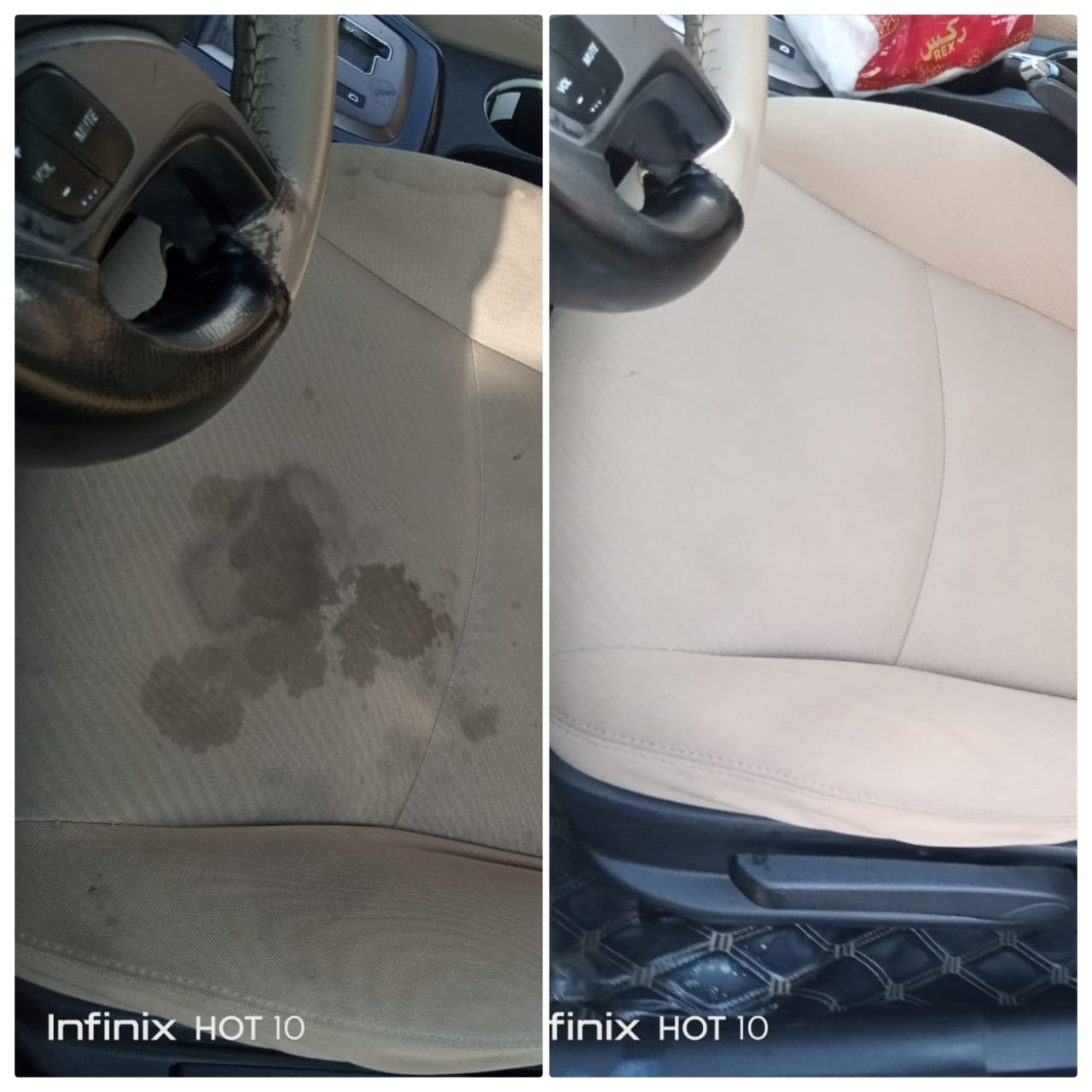 هل يؤثر غسيل السيارة من الداخل بالبخار؟ - تلميع وتنظيف المقاعد والأقمشة