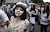 Zombie Parade in Frankfurt, Germany