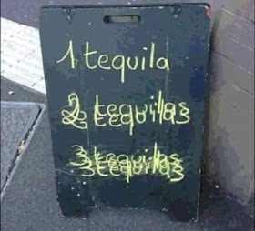 un tequila,dos tequilas,tres tequilas