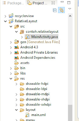 Tutorial Android 3 - Membuat Relative Layout