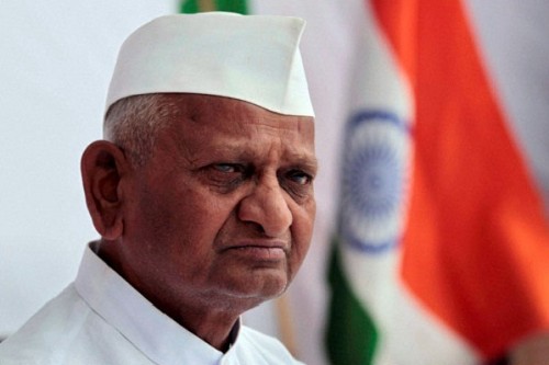 anna hazare photos