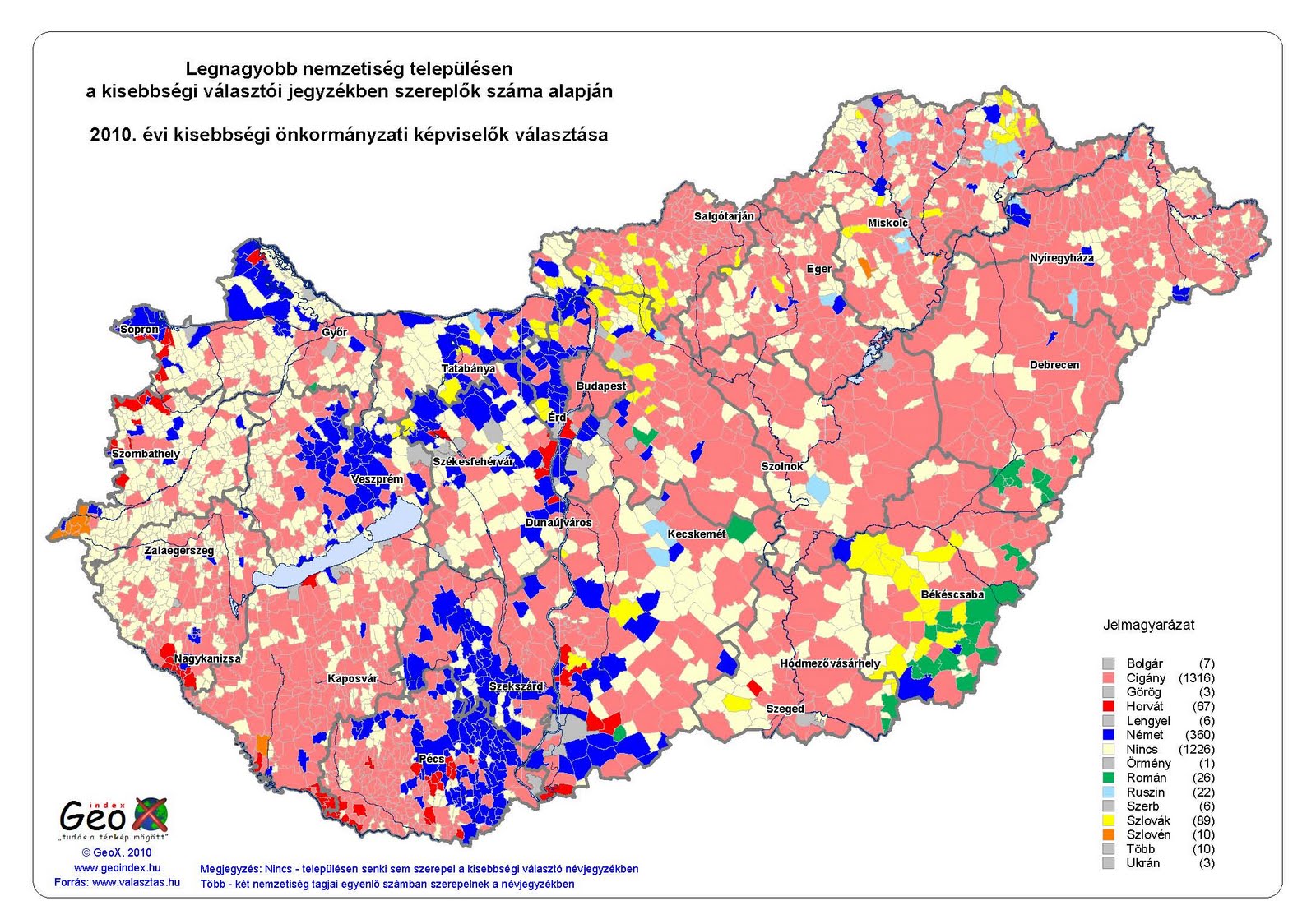 Magyarország Nemzetiségei Térkép | marlpoint