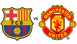 Hasil Skor Akhir Barcelona VS MU berakhir 1 - 0