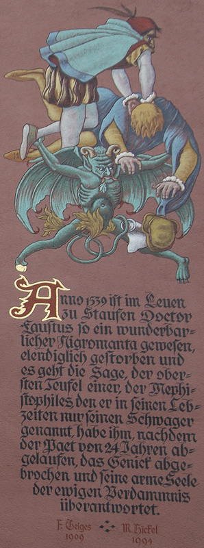 Staufen, Dr. Faust