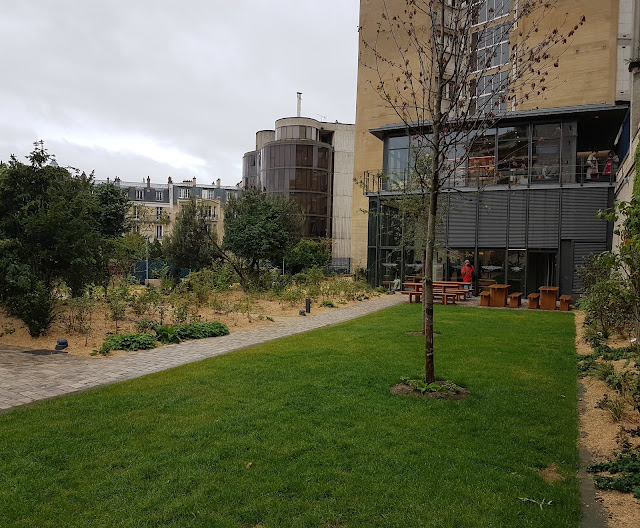 Le pavillon d'accueil de la nouvelle maison de Balzac