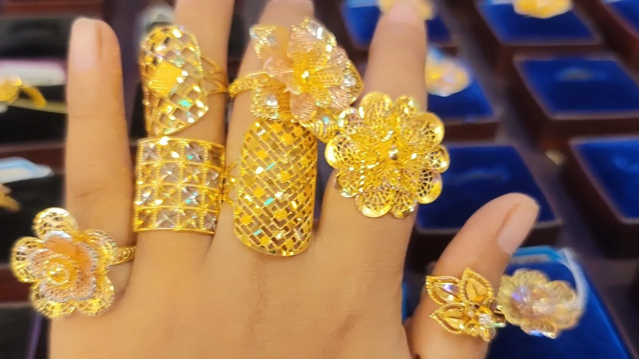 মেয়েদের সোনার আংটি ডিজাইন । রিং আংটি ডিজাইন  - Gold ring designs for girls - NeotericIT.com