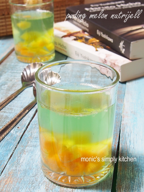Puding Melon Nutrijell  Monic's Simply Kitchen