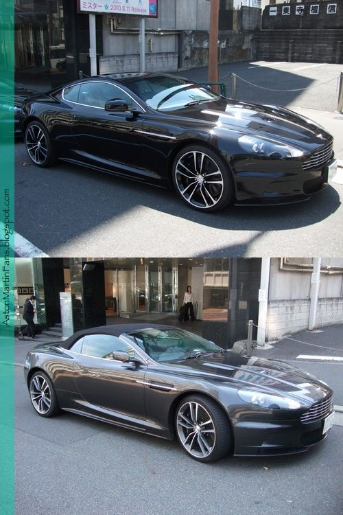 Aston Martin DBS Volante ''Carbon Black editon". Very nice car =D