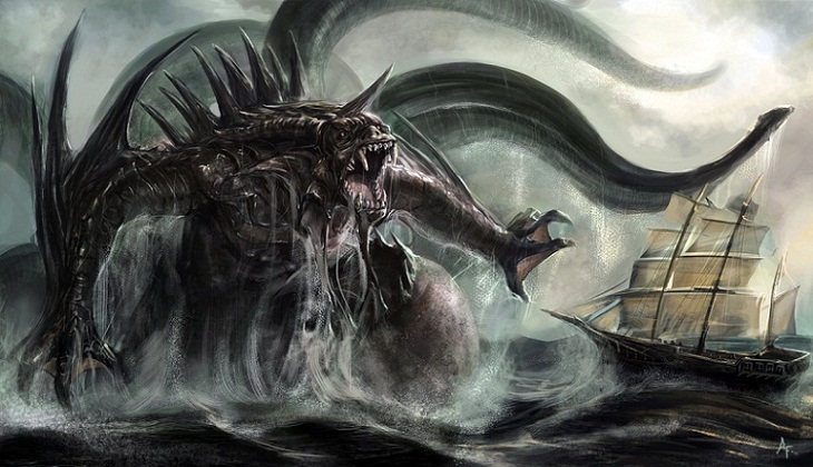 Kraken, Monster Raksasa Penghuni Laut Norwegia