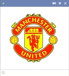 Manchester United Chat Emoticon