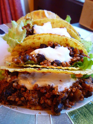 Pork and Black Bean Tacos