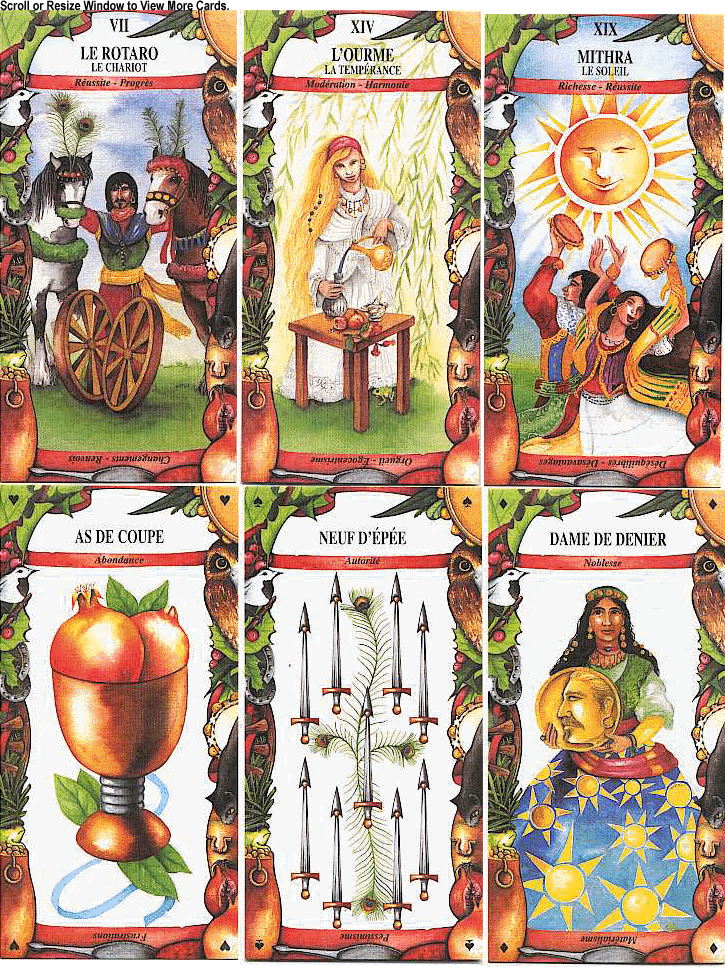 CIGANAS E CIGANOS: Ilustrações de cartas ciganas