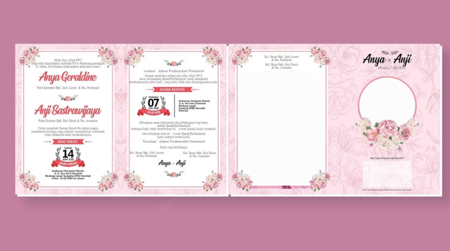Download Contoh Desain Undangan Pernikahan Dengan Word ...
