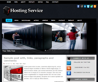 hosting+service+blogger+template