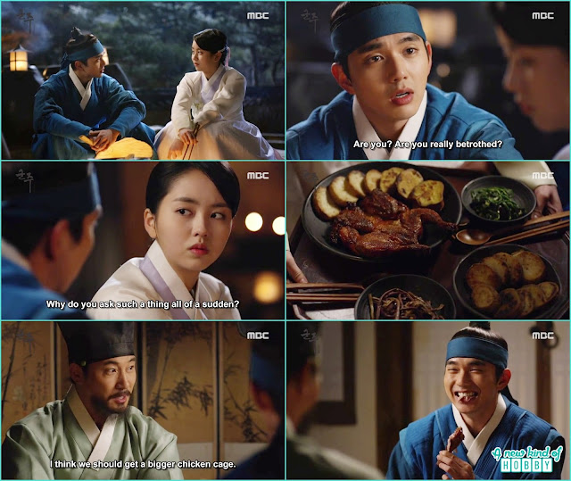 crown prince falls in love with ga eun at first side - Master of the Mask: Episode 3 & 4