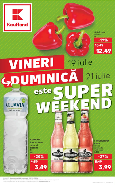 Kaufland Promotii + Catalog - Brosura 15/17-23.07 2024 →  SUPER Reduceri | Promotii Kaufland Card