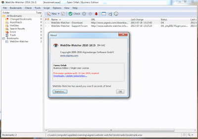 WebSite-Watcher 2016 Business Edition cracked
