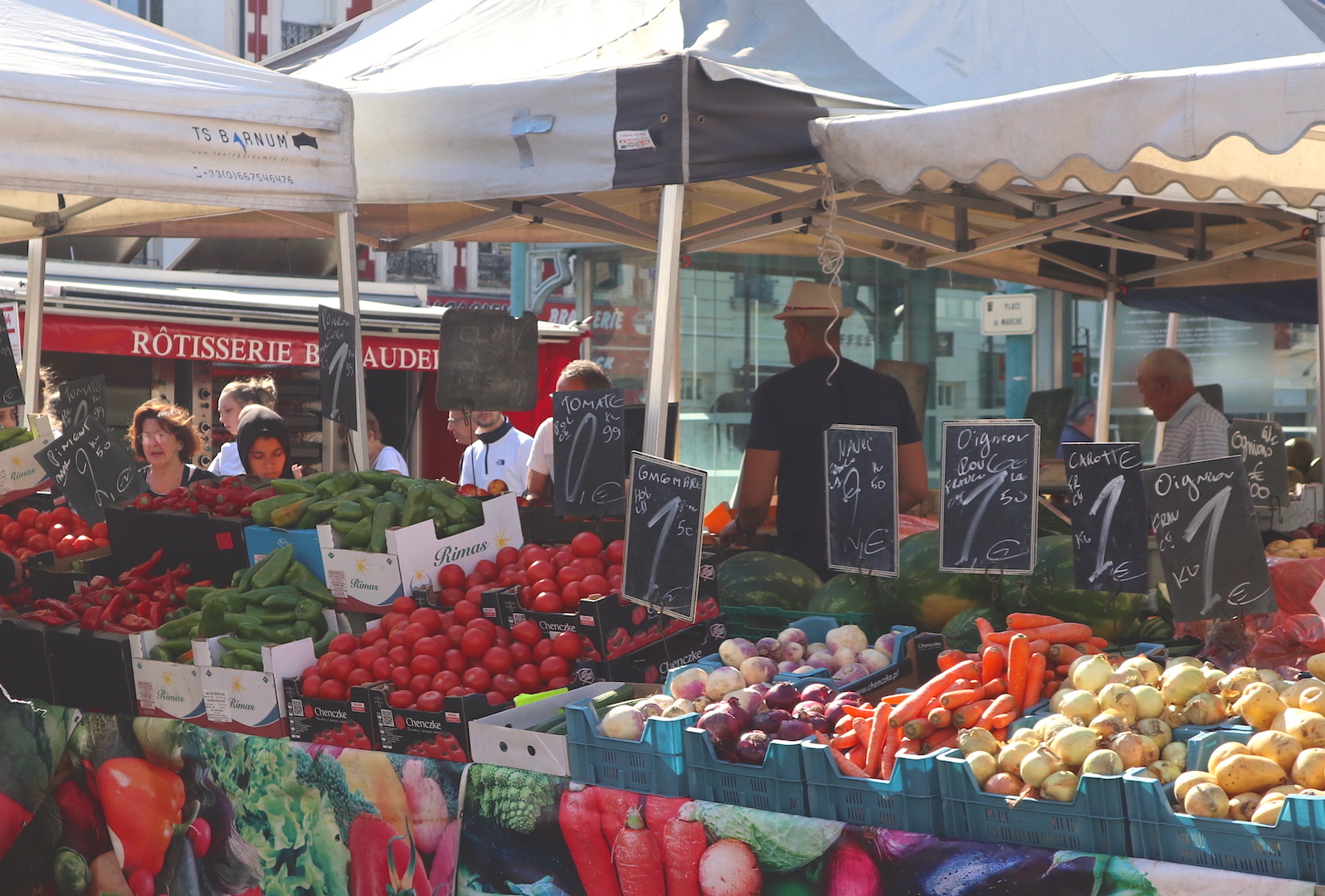 Saturday Market and visit to Troyes