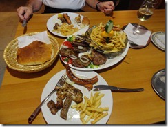 Vienna last night dinner at Grill