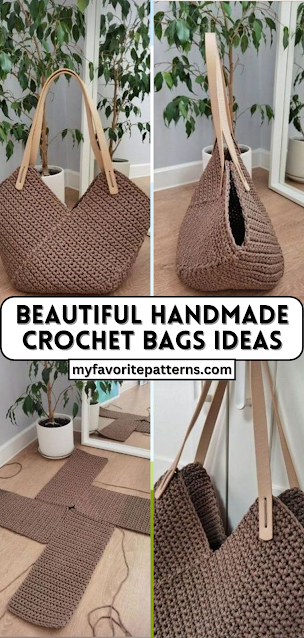 Beautiful Handmade Crochet Bags Ideas