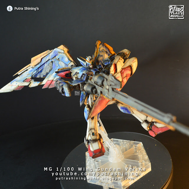 Hand Painted MG Wing Gundam Ver.Ka | XXXG-01W ウイングガンダム by Putra Shining