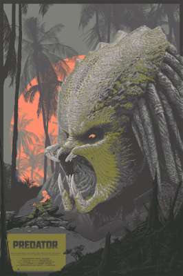 Predator Movie Poster Screen Print by Cristian Eres x Grey Matter Art