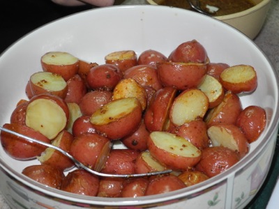Potatoes with Mustard Dressing 400