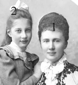 Elisaveta Mavrikievna et Tatiana Constantinovna de Russie