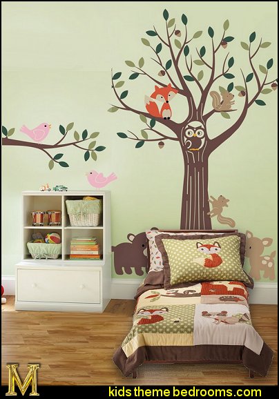 Decorating theme bedrooms - Maries Manor: woodland forest 