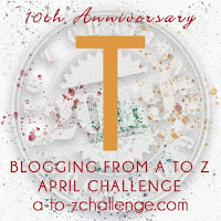 #AtoZChallenge 2019 Tenth Anniversary blogging from A to Z challenge letter