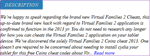 virtual families 2 cheats