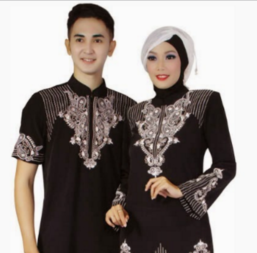 Gambar Model Baju Koko Muslim Setelan atau Couple Terbaru 