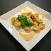 Karotten-Petersilien-Gnocchi mit Chili-Käse-Sauce