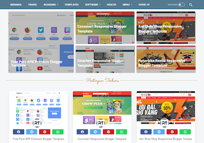 LinkMagz Clasic Redesign Free Blogger Template