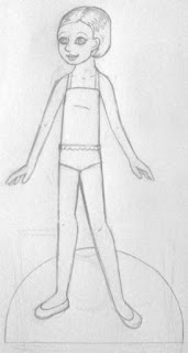 Paper Doll School: Drawing A Doll