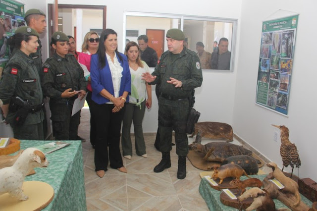 Governadora em exercício visita Complexo Ambiental e destaca avanços na Segurança Pública