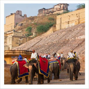 Rutas a Jaipur o la ciudad rosa