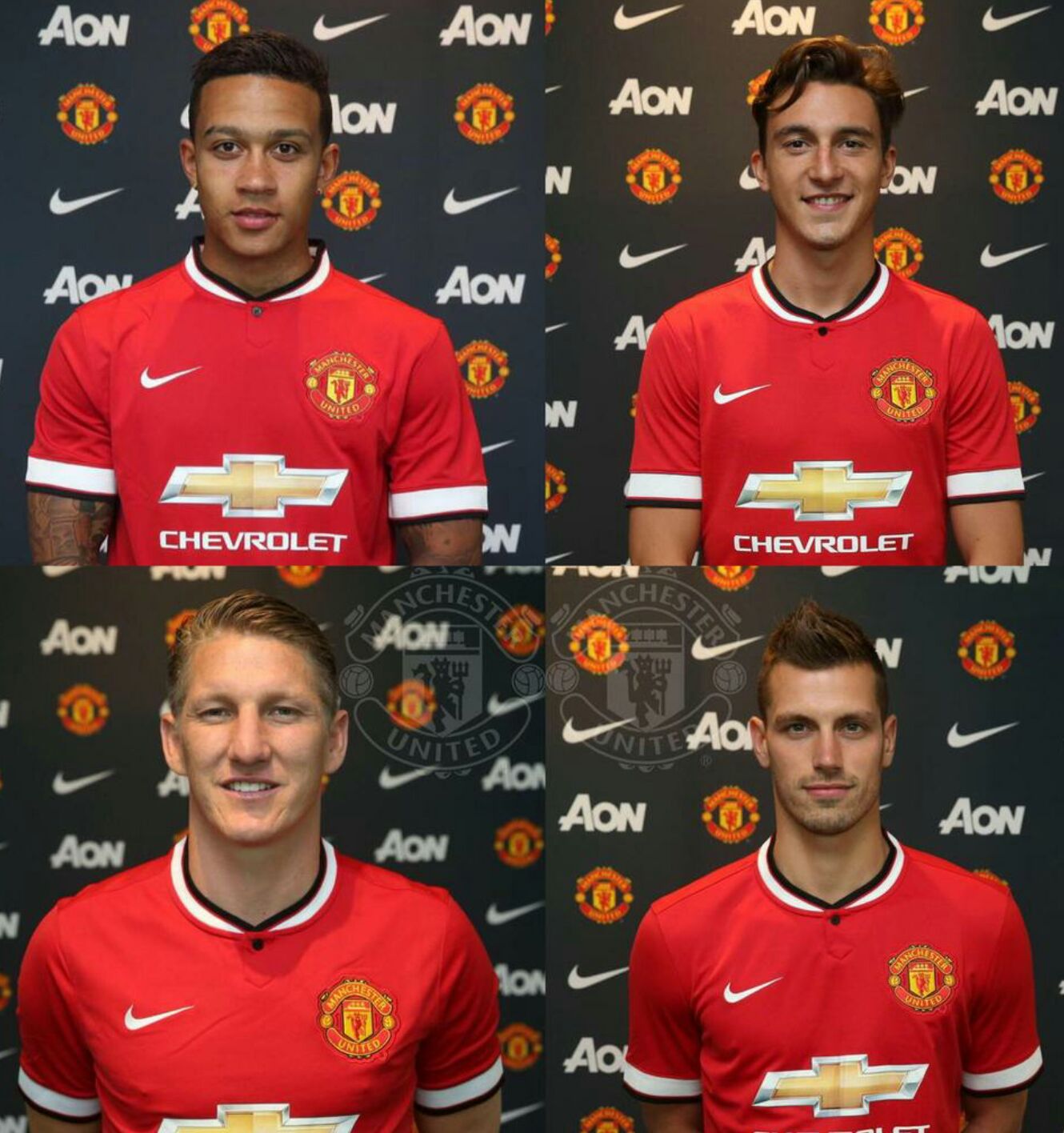 Sah Bastian Schweinsteiger Morgan Schneiderlin Matteo Darmian